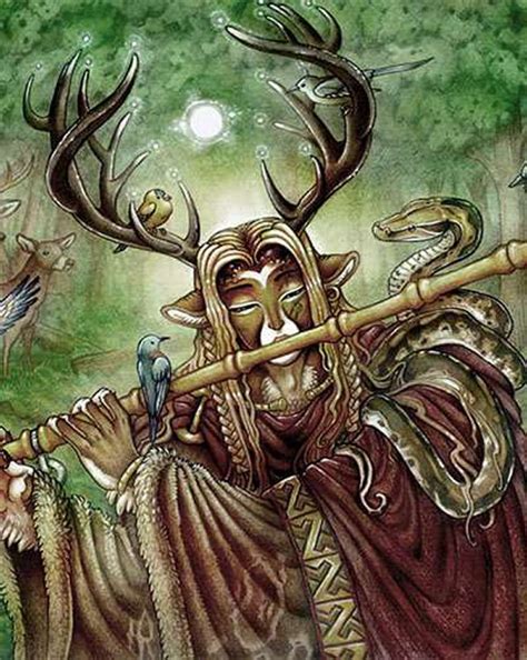 The Mythology of the Horned God: Stories and Legends from Wiccan Lore